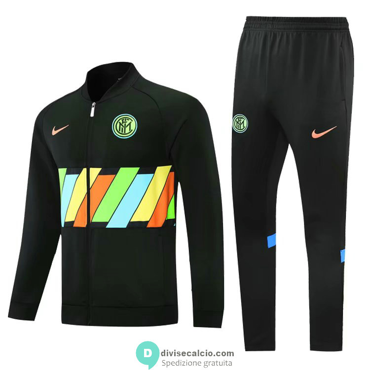 Inter Milan Giacca Black + Pantaloni Black 2021/2022